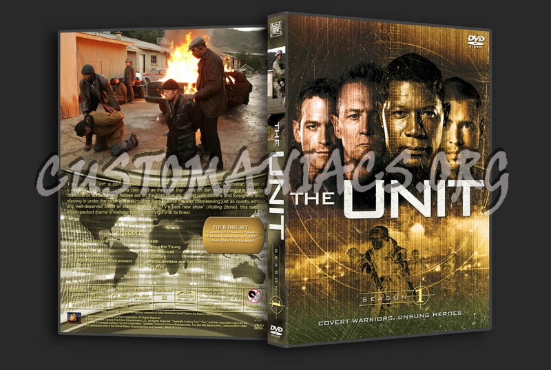 The Unit: Seasons 1-4 dvd cover