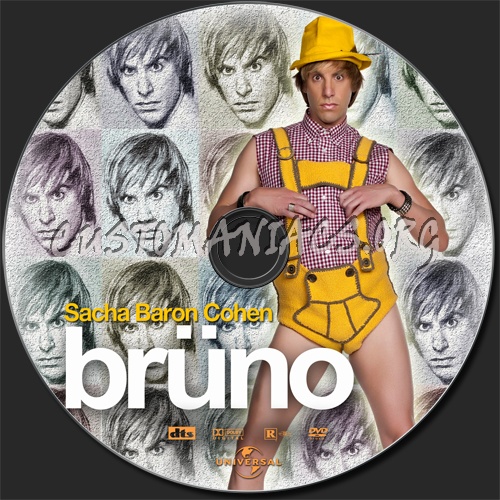 Bruno dvd label