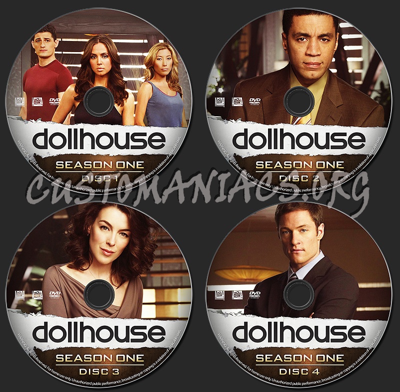 DOLLHOUSE - Season 1 dvd label
