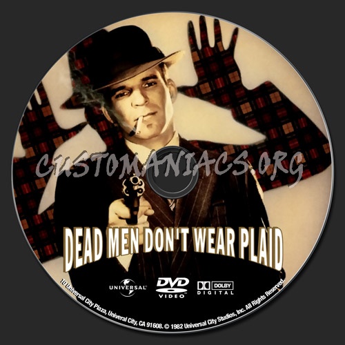 Dead Men Don't Wear Plaid dvd label