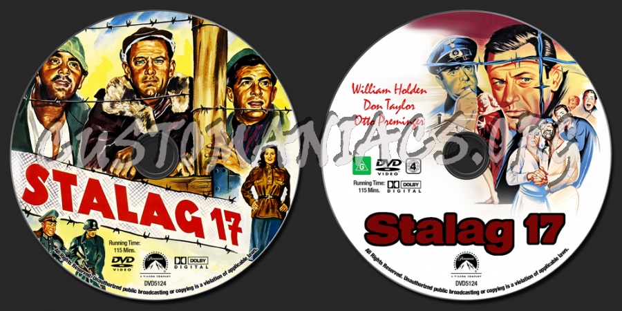 Stalag 17 dvd label