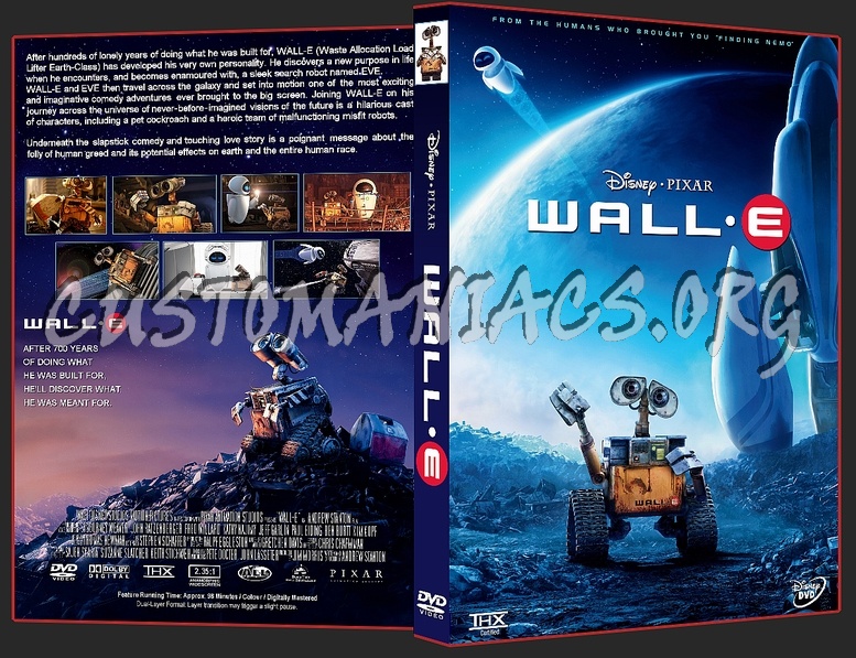 Wall-E dvd cover