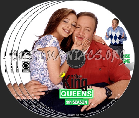 The King of Queens SEASON 9 dvd label