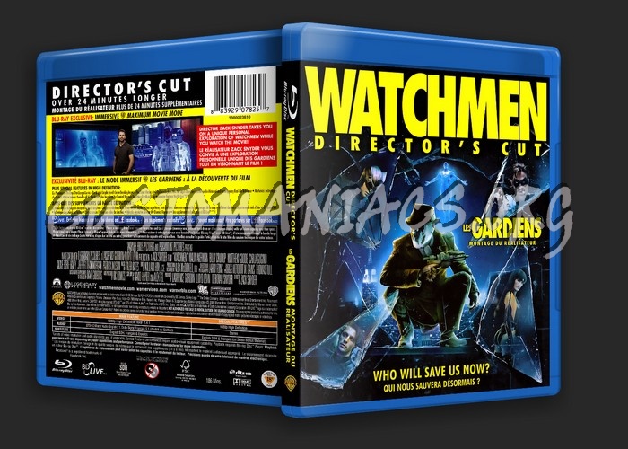 Watchmen blu-ray cover