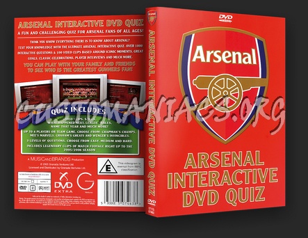 Arsenal -interactive Game - 2005 dvd cover