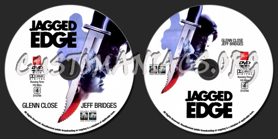 Jagged Edge dvd label