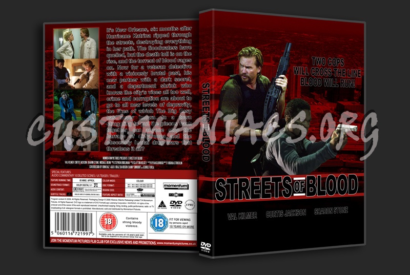 Streets of Blood dvd cover