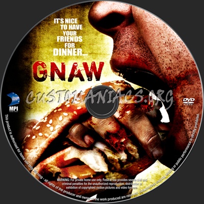 Gnaw dvd label