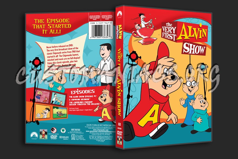 The Very First Alvin Show dvd cover