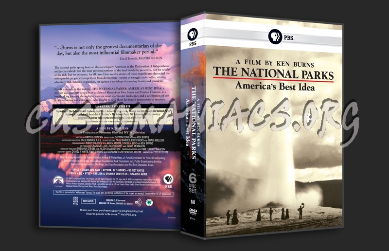 The National Parks: America's Best Idea dvd cover
