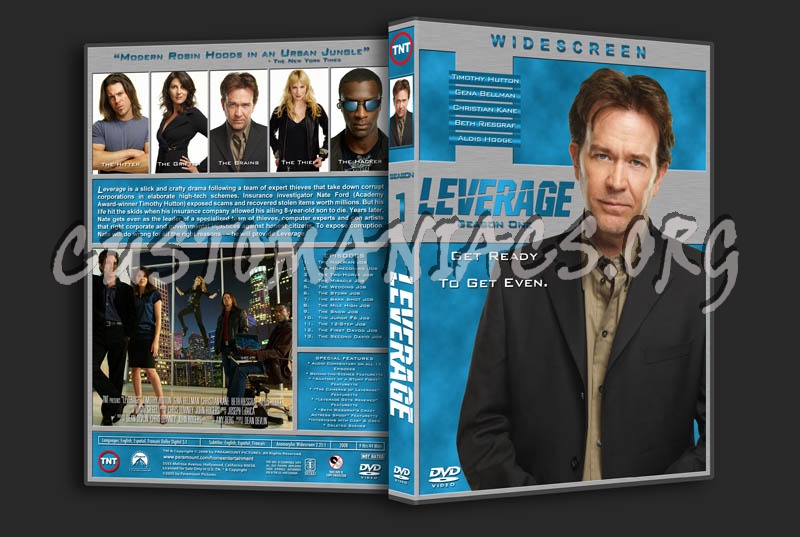 Leverage - Season 1 dvd cover