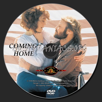 Coming Home dvd label