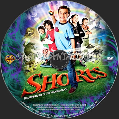 Shorts dvd label