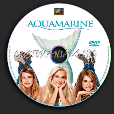 Aquamarine dvd label