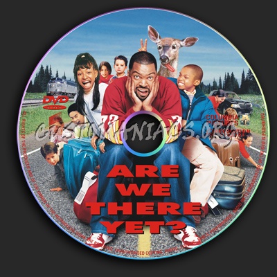 Are We There Yet dvd label
