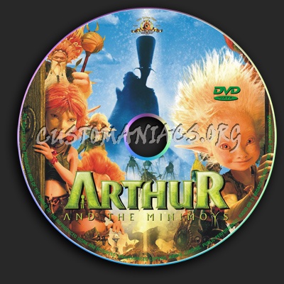 Arthur and the Invisibles dvd label