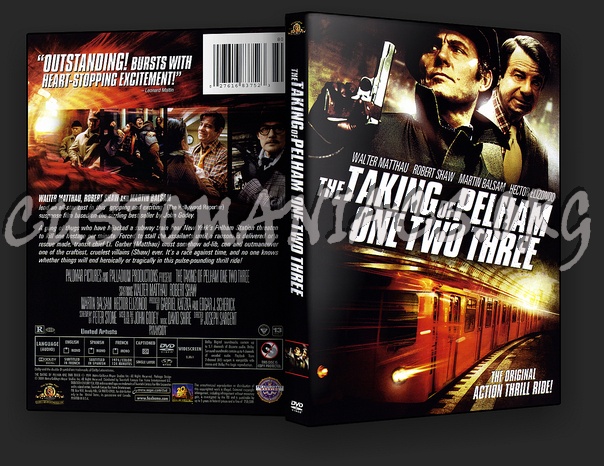 The Taking of Pelham One Two Three ( 1974 ) dvd cover