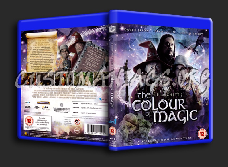 The Colour Of Magic blu-ray cover