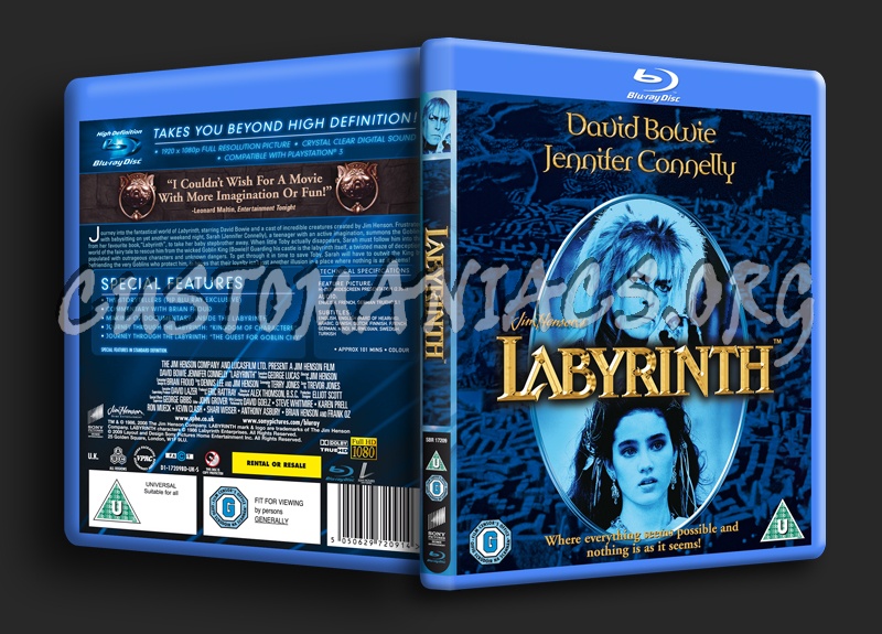 Labyrinth blu-ray cover