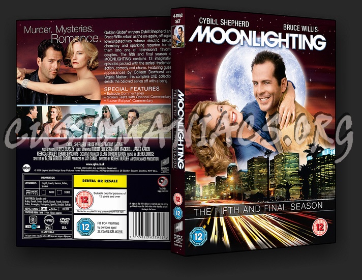 Moonlighting Season 5 dvd cover
