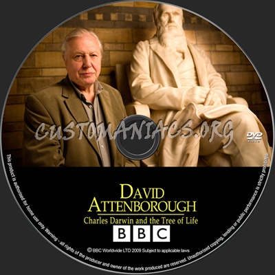 Charles Darwin and the Tree of Life - David Attenborough dvd label