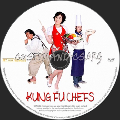 Kung Fu Chefs dvd label