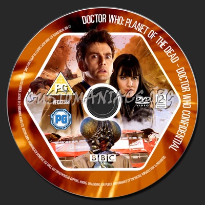 Doctor Who: Planet Of The Dead dvd label