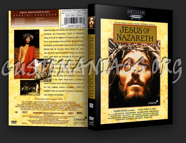 Jesus of Nazareth dvd cover