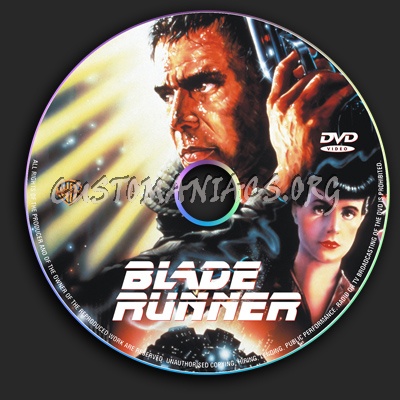 Blade Runner dvd label