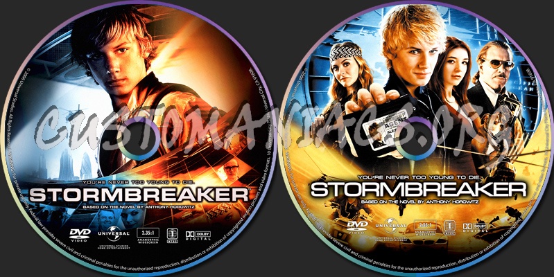 Stormbreaker 2 version dvd label