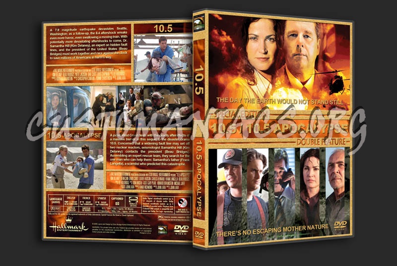 10.5 / 10.5 Apocalypse Double Feature dvd cover