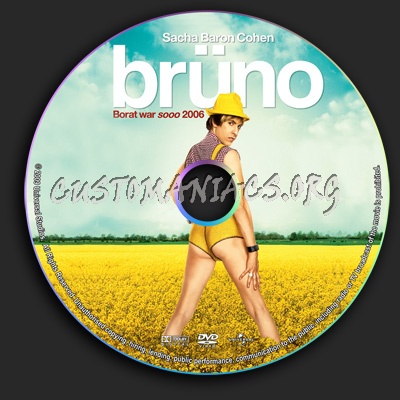Bruno dvd label