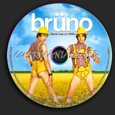 Bruno dvd label