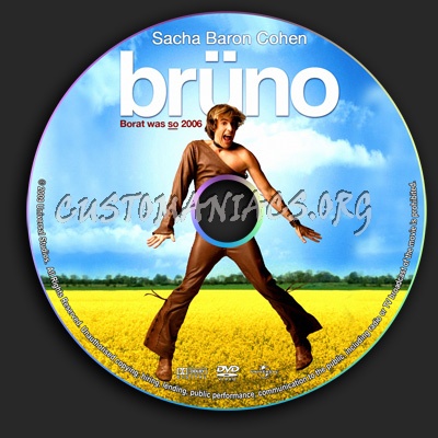 Bruno dvd label