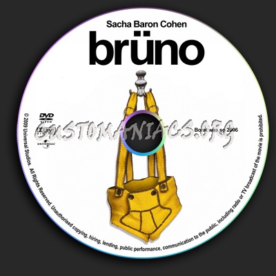 Bruno dvd label