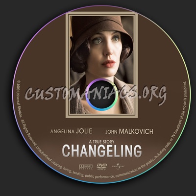 Changeling dvd label