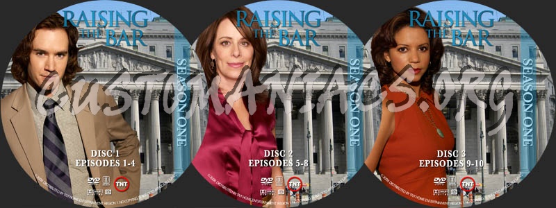 Raising the Bar - Season 1 dvd label