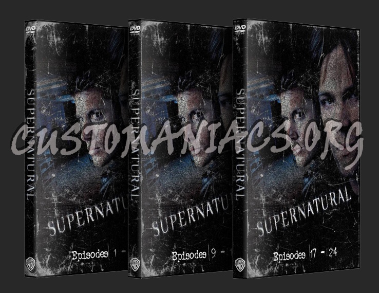 Supernatural Season 1 dvd cover