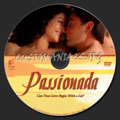 Passionada dvd label