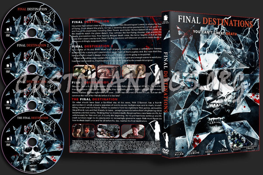 Final Destination Quadrilogy dvd cover