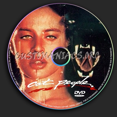 Cat People dvd label