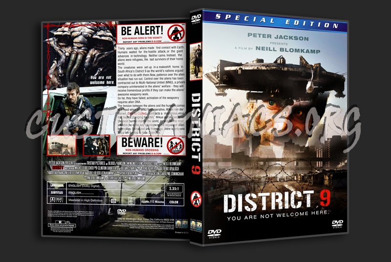 District 9 dvd cover