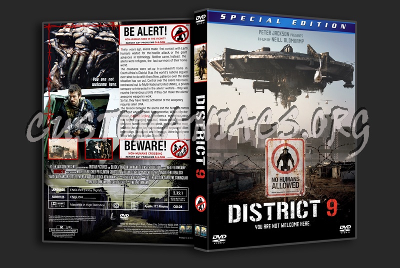 District 9 dvd cover