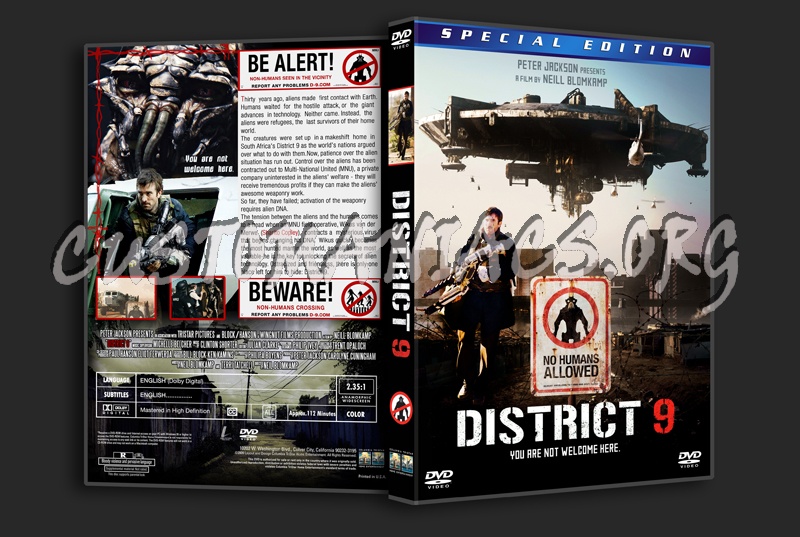 District 9 dvd cover