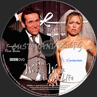 The Worst Week Of My Life Series 1 dvd label