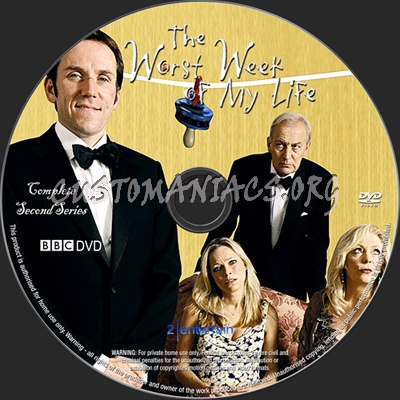 The Worst Week Of My Life Series 2 dvd label