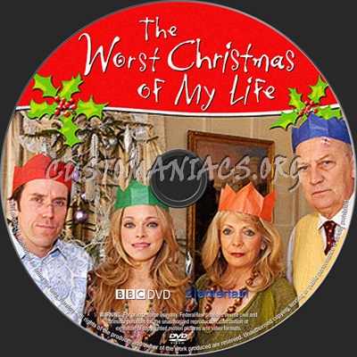 The Worst Christmas Of My Life dvd label