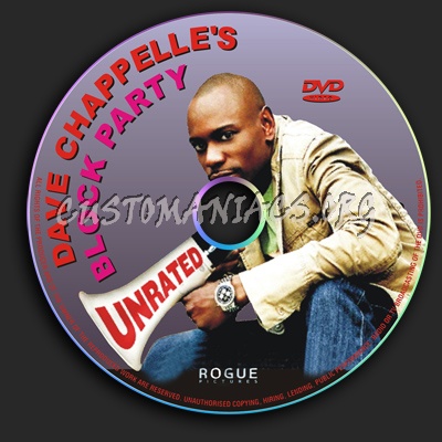 Dave Chappelle's Block Party dvd label