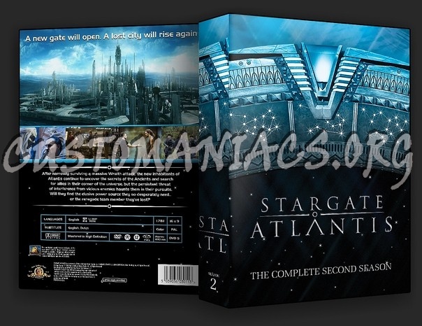 Stargate Atlantis - The Complete Series dvd cover