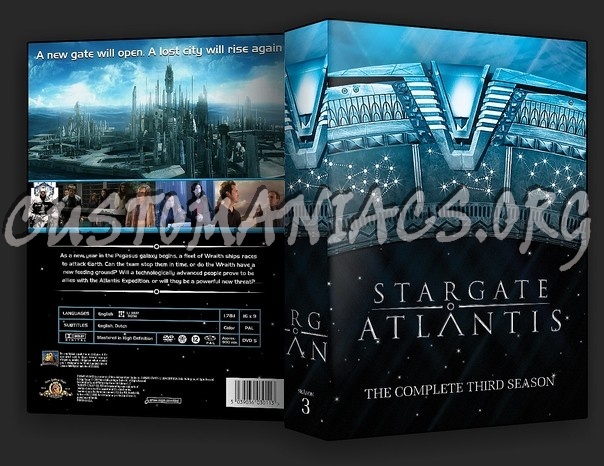 Stargate Atlantis - The Complete Series dvd cover